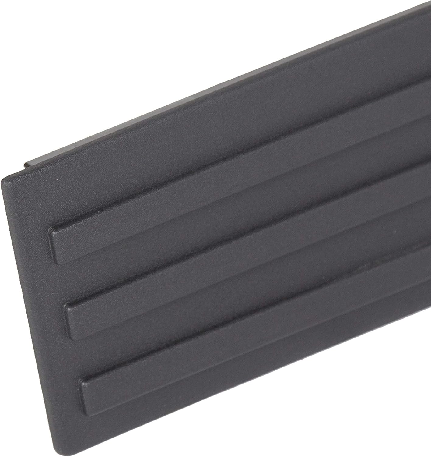 ECOTRIC Center Tailgate Molding Trim Compatible with 2015-2020 Ford F150 F-150 Replacement for FL3Z9940602B FO1904135 Flexible Flex Step Cap Top Trim Protector Cover w/Release Button